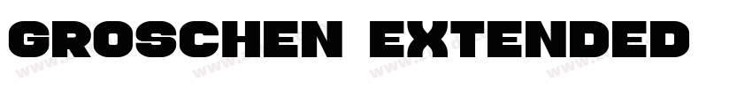 Groschen Extended字体转换